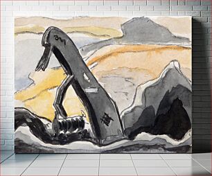 Πίνακας, Arthur Dove's Steam Shovel–Port Washington (1931)