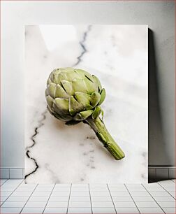 Πίνακας, Artichoke on Marble Αγκινάρα σε Μάρμαρο