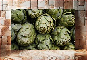 Πίνακας, Artichokes Close-up Κοντινό πλάνο αγκινάρες