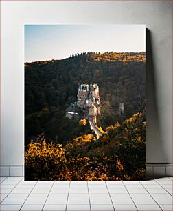 Πίνακας, Autumn Castle in the Woods Φθινοπωρινό Κάστρο στο Δάσος