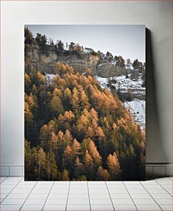 Πίνακας, Autumn Forest on Rocky Mountain Φθινοπωρινό Δάσος στο Βραχώδες Βουνό