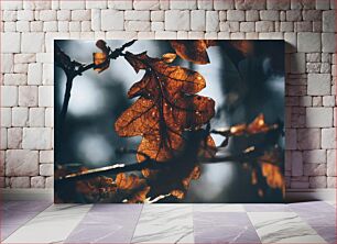 Πίνακας, Autumn Leaves at Dusk Φθινοπωρινά φύλλα στο σούρουπο