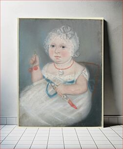 Πίνακας, Baby with Locket (1813) by American 19th Century