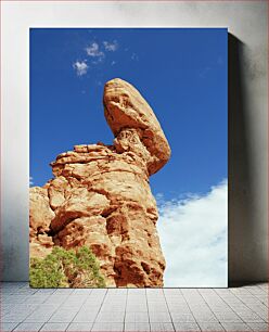 Πίνακας, Balanced Rock Formation Ισορροπημένος σχηματισμός βράχου