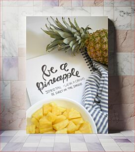 Πίνακας, Be a Pineapple Γίνε ανανάς