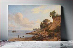 Πίνακας, Beach area near Tårbæk by Anders Christian Lunde