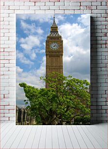 Πίνακας, Big Ben and Trees Big Ben and Trees