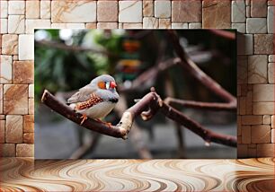 Πίνακας, Bird on a Branch Πουλί σε ένα κλαδί