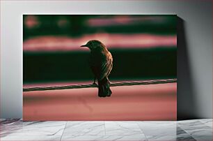 Πίνακας, Bird on a Wire at Dusk Bird on a Wire στο σούρουπο