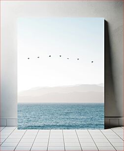 Πίνακας, Birds Over Misty Ocean Birds Over Misty Ocean