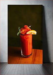 Πίνακας, Bloody Mary Cocktail Κοκτέιλ Bloody Mary