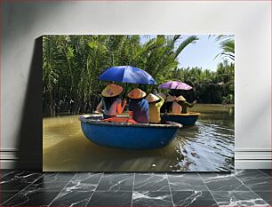 Πίνακας, Boating under the Shade Βαρκάδα κάτω από τη σκιά