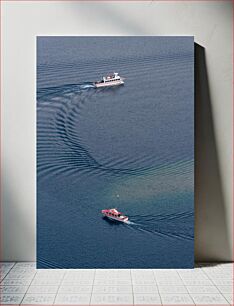 Πίνακας, Boats on Calm Water Βάρκες σε ήρεμο νερό