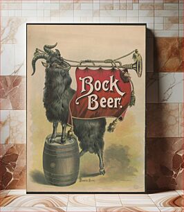 Πίνακας, Bock beer, banner Bock