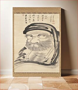 Πίνακας, Bodhidharma (Daruma) by Taikan Monju