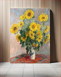 Πίνακας, Bouquet of Sunflowers (1881) by Claude Monet