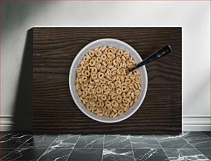 Πίνακας, Bowl of Cereal Μπολ με δημητριακά
