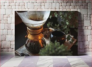 Πίνακας, Brewing Coffee with Pour-Over Method Ζυθοποιία καφέ με μέθοδο Pour-Over