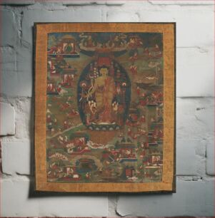 Πίνακας, Buddha Shakyamuni and Scenes of His Previous Lives (Jataka Tales), Tibet