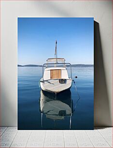 Πίνακας, Calm Waters and a Boat Ήρεμα νερά και μια βάρκα