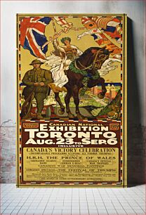 Πίνακας, Canadian National Exhibition poster, Toronto, 1919