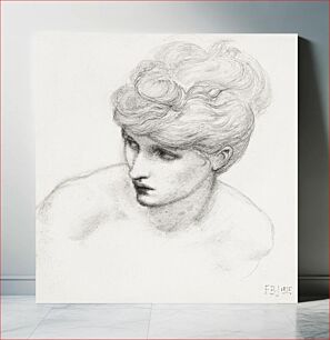 Πίνακας, Car of Love or Love's Wayfaring - Study of Maria Zambaco (1875) by Sir Edward Burne–Jones