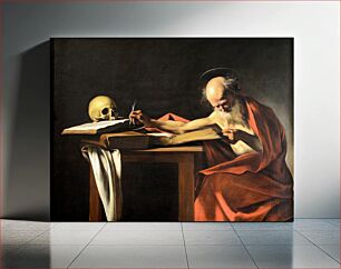 Πίνακας, Caravaggio's Saint Jerome Writing (1606)