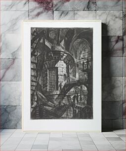 Πίνακας, Carceri Series, Plate III by Giovanni Battista Piranesi