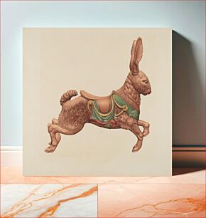 Πίνακας, Carousel Rabbit (c. 1939) by Robert Pohle
