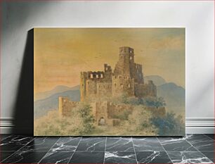 Πίνακας, Castle ruins, Viktor Miskovsky