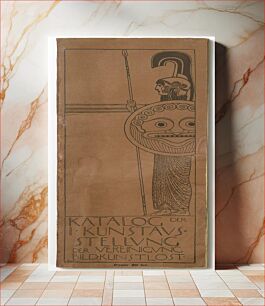 Πίνακας, Catalog of the 1st exhibition of.Vienna Secession, March - June 1898 by Gustav Klimt