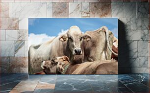 Πίνακας, Cattle in Pasture Βοοειδή σε Βοσκότοπους