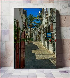 Πίνακας, Charming Mediterranean Street Γοητευτική οδός Μεσογείου