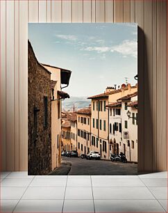 Πίνακας, Charming Street View in Historical City Γοητευτική θέα στο δρόμο στην ιστορική πόλη