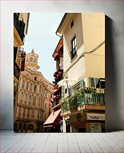 Πίνακας, Charming Urban Street Scene Γοητευτική Αστική Σκηνή του Δρόμου