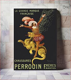 Πίνακας, Chaussures Perrouin frères, Nantes: La grande marque française (1909) by Leonetto Cappiello