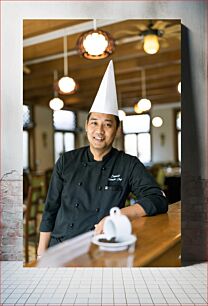 Πίνακας, Chef in a Restaurant Σεφ σε εστιατόριο