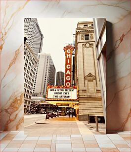 Πίνακας, Chicago Theatre Marquee Chicago Theatre Marquee