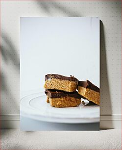 Πίνακας, Chocolate and Peanut Butter Bars Μπάρες σοκολάτας και φυστικοβούτυρου