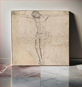 Πίνακας, Christ on the Cross during mid 1470s by Master of the Drapery Studies