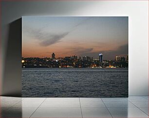 Πίνακας, City Skyline at Dusk Ο ορίζοντας της πόλης στο σούρουπο