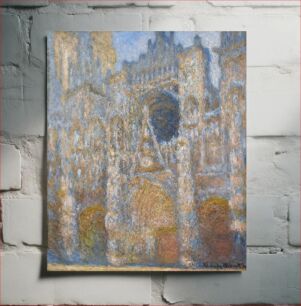 Πίνακας, Claude Monet's Rouen Cathedral, the Façade in Sunlight (ca. 1892–1894)