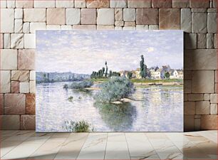 Πίνακας, Claude Monet's The Seine at Lavacourt (1880)