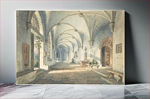 Πίνακας, Cloisters in a Nunnery