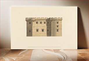 Πίνακας, Cluny Castle, Aberdeenshire, Scotland: Elevation