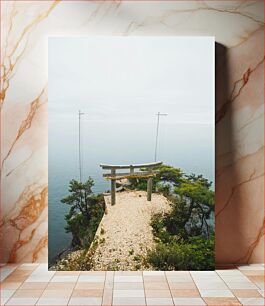 Πίνακας, Coastal Torii Gate Overlook Παράκτια πύλη Torii με θέα