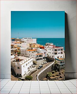 Πίνακας, Coastal Village View Θέα στο Παράκτιο Χωριό