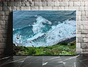 Πίνακας, Coastal Waves from Above Παράκτια κύματα από ψηλά