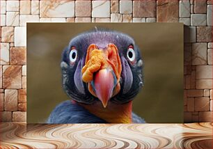 Πίνακας, Colorful Bird Close-Up Πολύχρωμο πουλί από κοντά