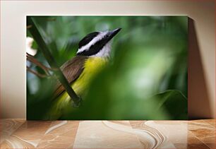 Πίνακας, Colorful Bird in Foliage Πολύχρωμο πουλί στο φύλλωμα